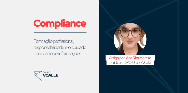 Formação profissional, responsabilidade e o cuidado com dados e informações