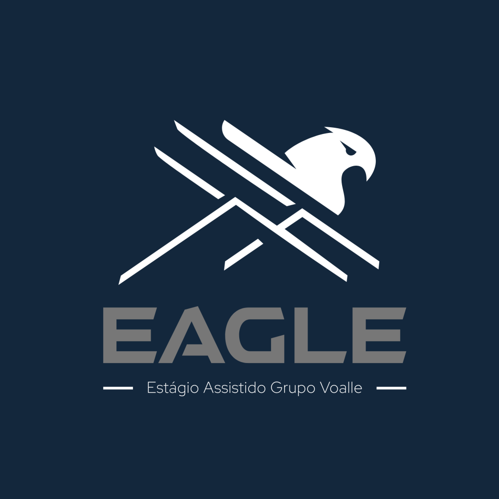 Logo do EAGLE – Estágio assistido para quem tem sede do novo.